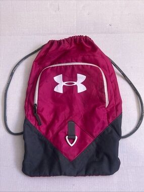 Under Armour Pink Drawstring Backpack